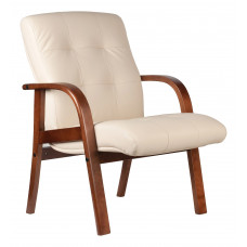 Кресло Riva Chair М 165 D/B Размеры, мм:770x520x980 Материал корпуса:дерево  УЧ-00000941   Материал обивки: кожа натуральная Цвет обивки: бежевый